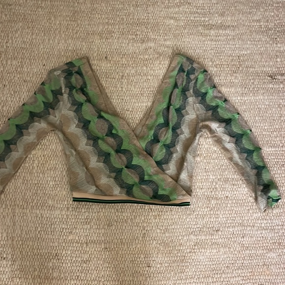 Anna Sui Wave Rider Knit Wrap - Picture 8 of 10